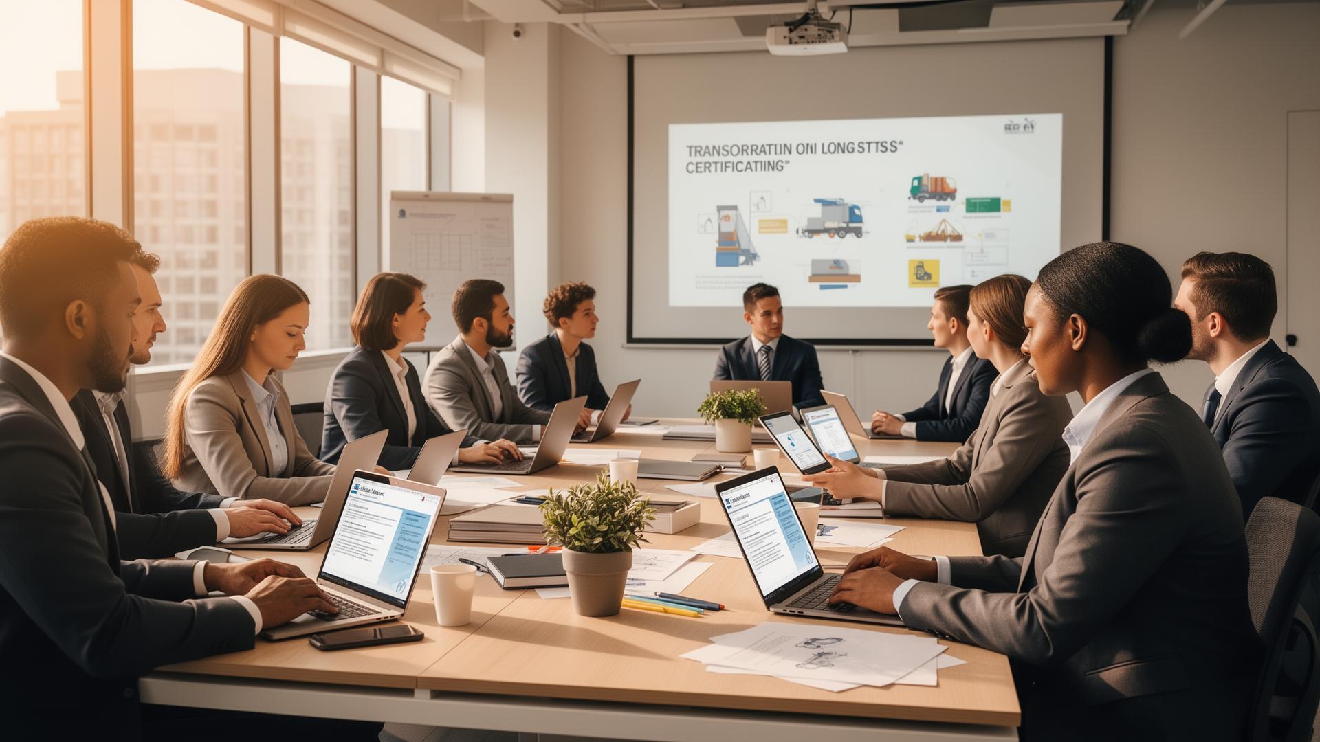Professional training environment