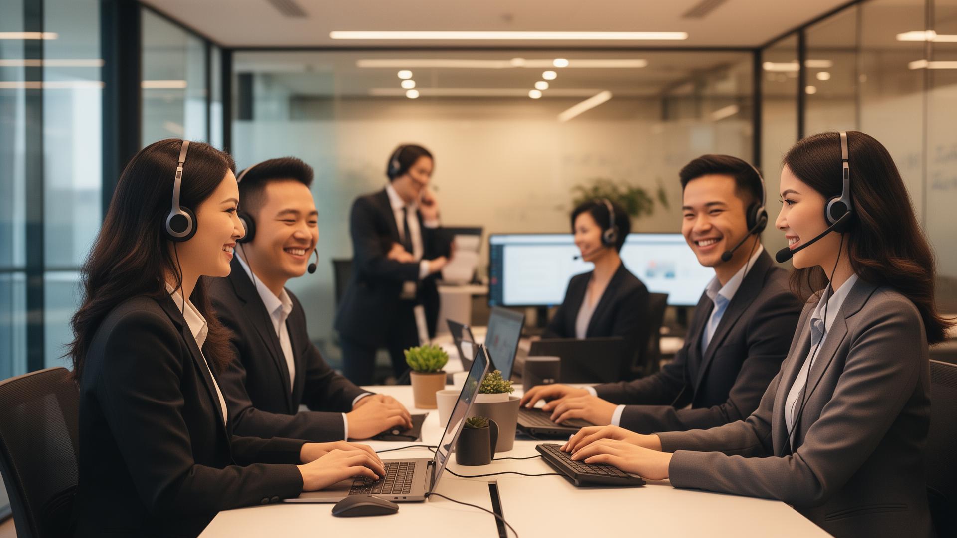 Customer support team